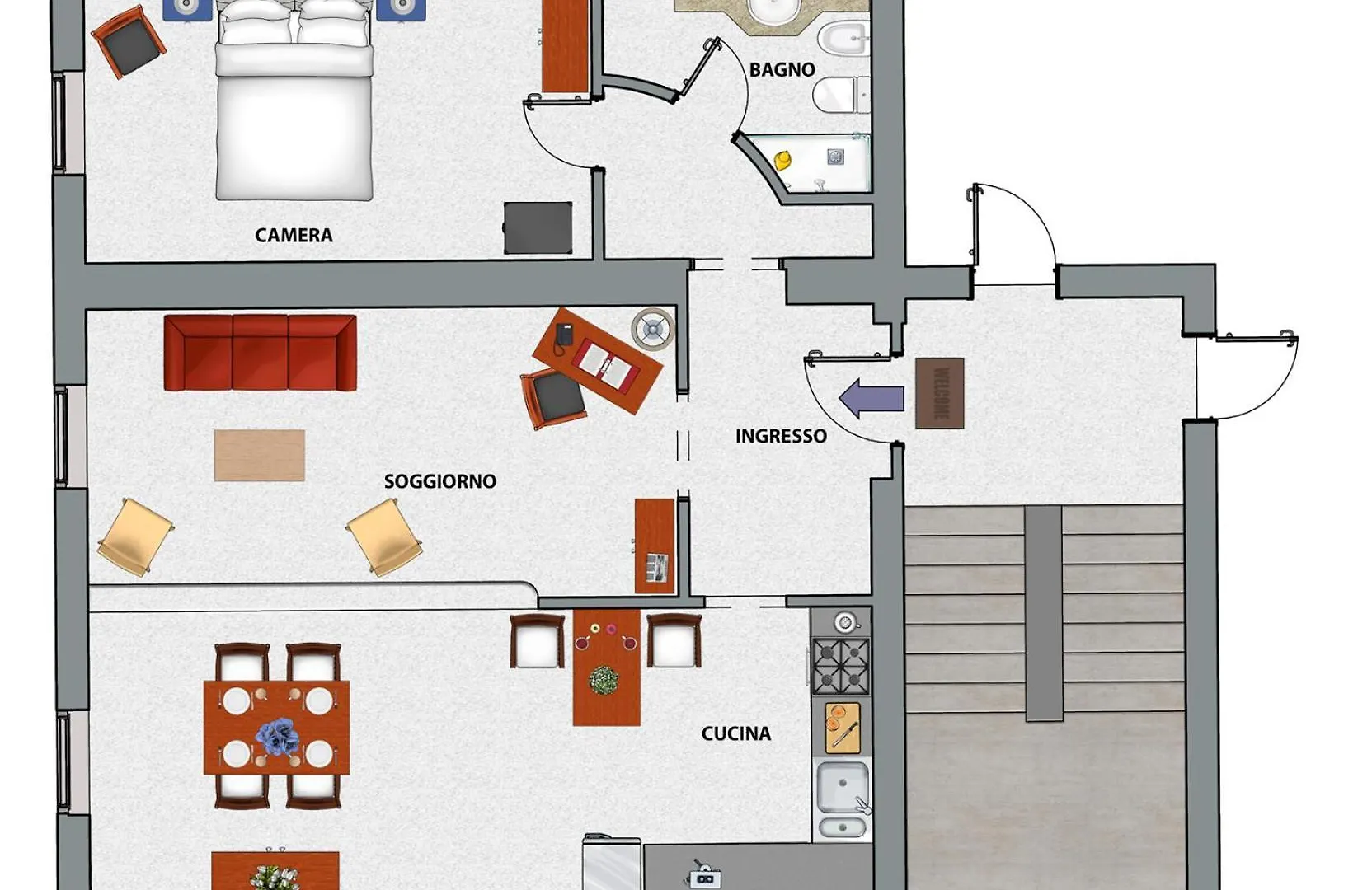 Acacia Firenze - Baobab Apartamento Florença